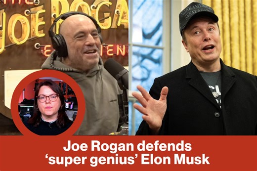 Joe Rogan defends ‘super genius’ Elon Musk | Reporter Replay