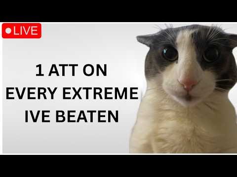 🔴1 Attempt on EVERY EXTREME DEMON I've Beaten🔴 spring break over :[