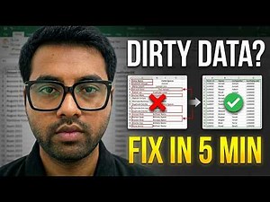 How to Clean Data in Excel (TRIM, Remove Duplicates, SUBSTITUTE) | upGrad Learning