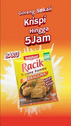 Promo Heboh Racik Tepung Bumbu, bikin makan gorengan #KrispiHingga5Jam gak kelewat!
