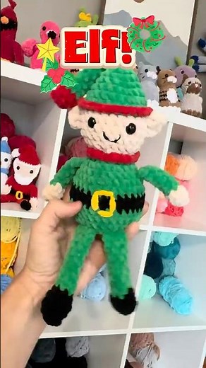 Elf Crochet Pattern – 70% OFF Today Only! 🎄