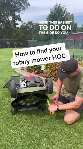 How to Measure Height of Cut on Rotary Mower