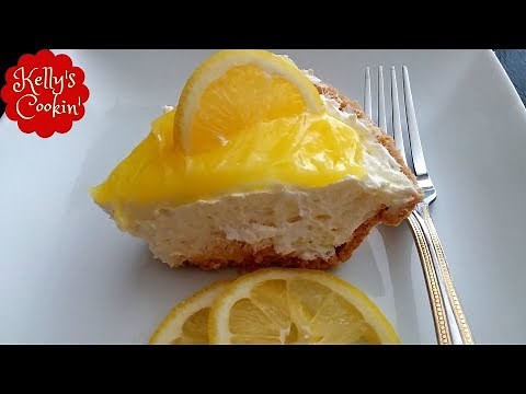 Lemon Cheesecake Pie Recipe (No Bake) Easy And Delicious!