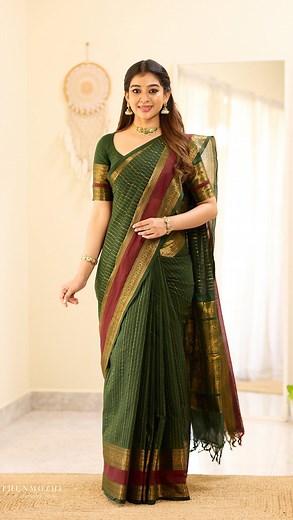 41K views · 753 reactions | Comment ‘Link’ below and we’ll send you the direct website link! shop at www.thenmozhidesigns.com #chettinadcotton #sareeblouse #handloomlove #thenmozhidesigns #sareelove #handloomsarees #weavesofindia #indianfashion #sareelove #mangalagiricotton #iwearhandloom #cottonsaree #sareelover #sari #saree #indianethnicwear #silk #silksaree #sareelovers #sareefashion #sareeblousedesigns | Thenmozhi Designs | Facebook