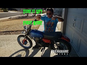 1978 Yamaha MX80: Tuning the carb & riding after 20 years!