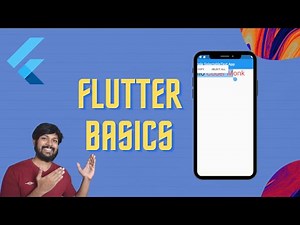 Flutter Basics Tutorial for beginners - Flutter Widgets | AndroidMonks