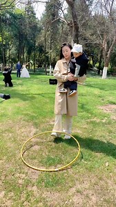 Hula Hoop Mania in Action! 🤩 #HulaHoop #Talent #Fitness #Outdoor #Family | Xiao Chen