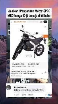 Dugaan MarkUp Motor SPPG MBG #shorts