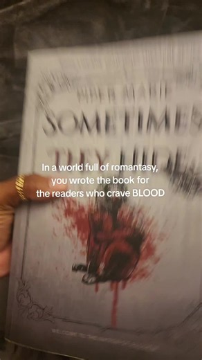 I'm looking for readers who want a wild ride and 0 good stopping points 👉 📚Sometimes They Hide is my dystopian horror novel about the corruption of human nature. It is about greed and selfishness, and how hatred can destroy not only your life but the lives of those around you. It is a story of grief. A story about the monsters humans really are beneath the mask. Here are some tropes! 🫀Multiple POVS 🫀Humanity vs humanity 🫀Everyone has secrets 🫀Who are you really? 🫀Unexplained connections �