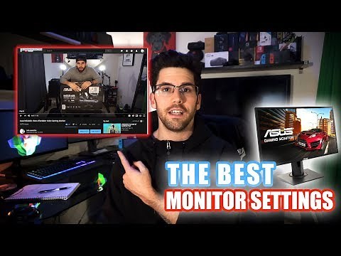 Best Monitor Color Settings "ASUS MG248Q" (Optimized for PC Gaming!)