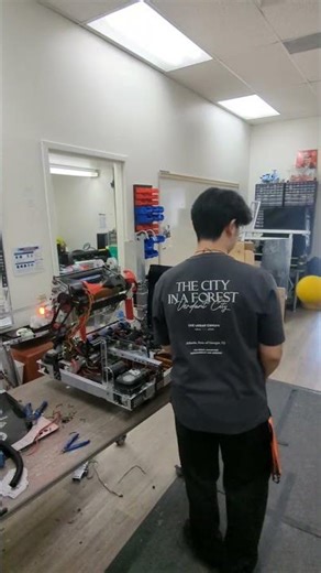 Shooter test #1 with manual feeding | FRC REBUILT 2026