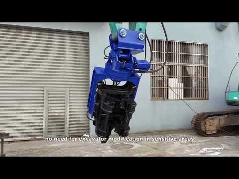 Hydraulic Side Clip Pile Hammer