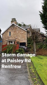 8.4K views · 40 reactions | Storm damage at Paisley Rd Renfrew | Paisley Photographs | Facebook