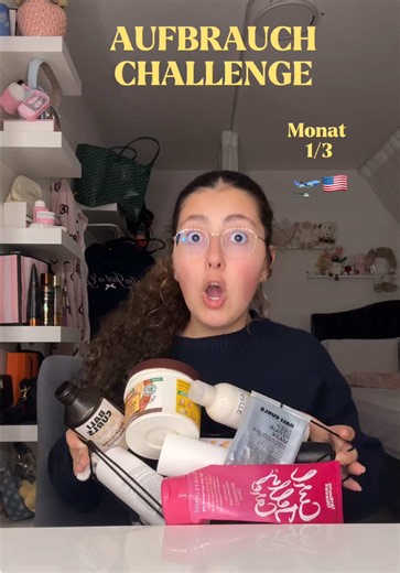 Aufbrauch Challenge extrem: International Student Produkte aufbrauchen