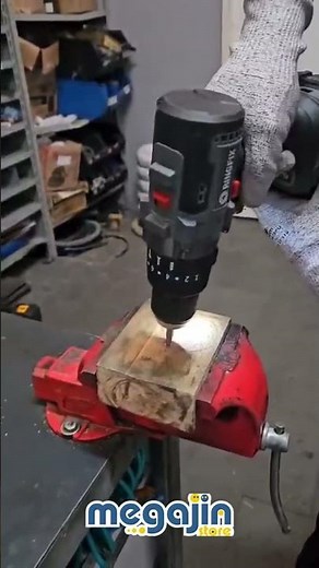 Furadeira Parafusadeira Profissional à Bateria 20v Bivolt com Impacto 45nm Força Com Acessórios