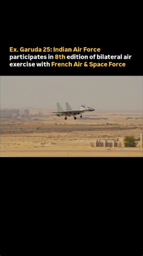 30 reactions | The Indian Air Force has deployed Su-30MKI fighters, C-17 Globemaster III transports, and IL-78 refueling tankers to Mont-de-Marsan Air Base in France for the eighth edition of the bilateral Garuda 25 exercise, running from November 16 to 27. #militarychoice #indianairforce #afcatexam #ndaexam #cdsexam #defencenews #defencecoaching #defenceaspirants | Military Choice - AFCAT CDS NDA SSB Helping Material | Facebook