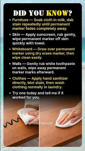 How to Remove Permanent Marker From Anything
