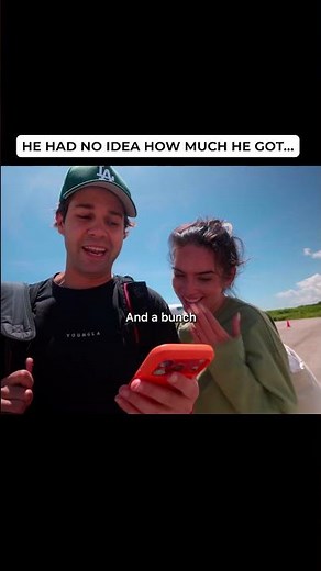 David Dobrik gave $10,000 to this man and CHANGED his life... #daviddobrik