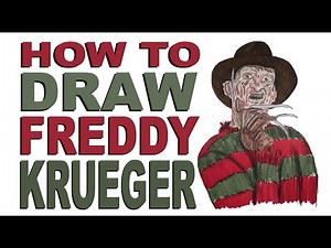 How to draw Freddy Krueger (A Nightmare on Elm Street)