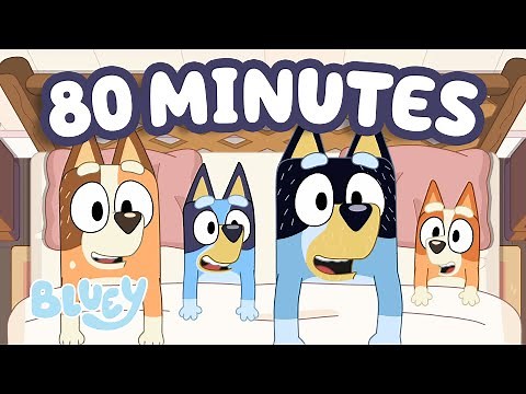 🔴LIVE: Bluey Family Jokes 🤣 | 80 MINUTES | Try Not to Laugh 🤭 | Bluey
