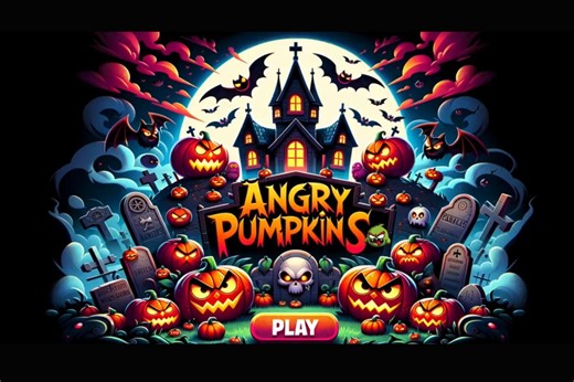 Stworzył grę dzięki sztucznej inteligencji. Zagrajcie w Angry Pumpkins!
