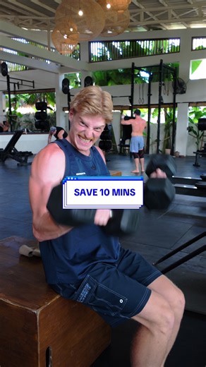 The simplest tip backed by pro bodybuilders to save 10 minutes off your next workout
