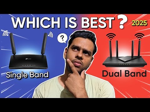 Confused about Wi-Fi Routers? Single Band vs Dual Band Explained!
