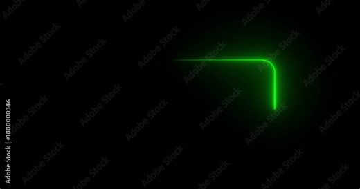 Liquid glass Rounded rectangle Shape animation with rotating highlight glow effect on green screen. glass Rounded rectangle animated perfect for titles, text. Rounded rectangle Liquid Glass text box