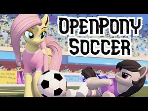 This Amazing Rocket League Style OpenPony Soccer!