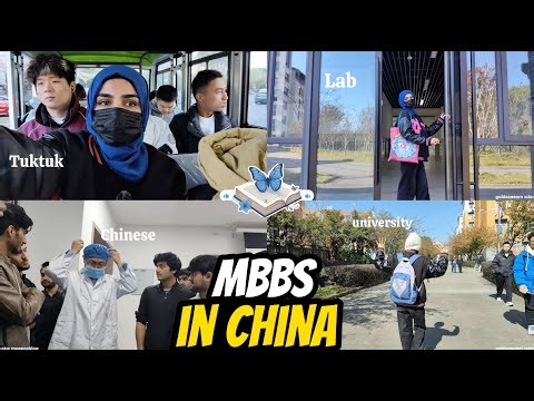 PAKISTANI IN CHINA 🇨🇳🇵🇰: Mbbs Clinical Lab Vlog 👩🏻‍⚕️🩺 classes+winter & chinese people #chinavlog