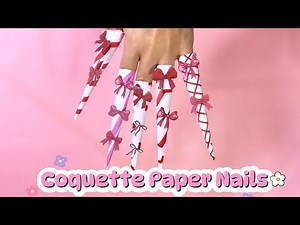 Everyone can make this Simple Paper Nail..