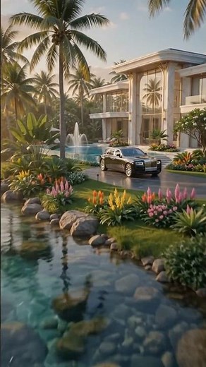INSIDE THE WORLD’S MOST BEAUTIFUL RIVERSIDE LUXURY MANSION | AI Dream House Tour 4K