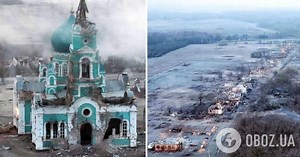 Як виглядає Козинка у Бєлгородській області після масованих бомбардувань армією РФ. Фото, зроблені з висоти