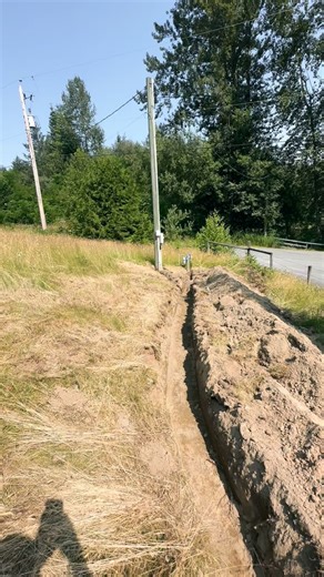 We dug a proper trench and installed underground conduit to run electrical power from the central utility post to the house. This ensures the wiring is protected, safe, and ready for connection 🔌💡 We always make sure everything is done clean, at correct depth, and following safety standards. If you have outdoor electrical upgrades, renovations, or general repairs you’d like to take care of — feel free to reach out 👇 DVision Painting & Renovation 📞 236-877-5600 Chilliwack & Fraser Valley | DV