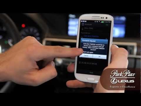 Lexus Enform App Suite: How To Connect Your Android Phone
