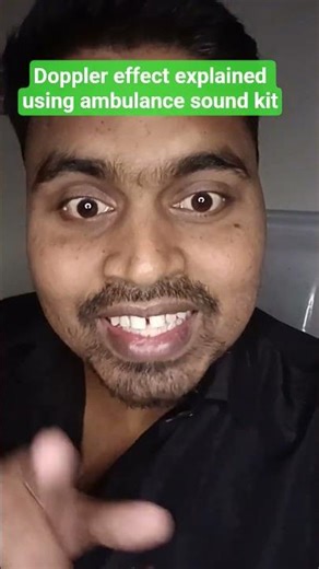 Doppler effect explained through ambulance sound kit #nios #physics#viral #niosaca