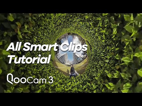 Kandao QooCam 3 - All Smart Clips Tutorial in Five Minutes (ft. Rage Studios)