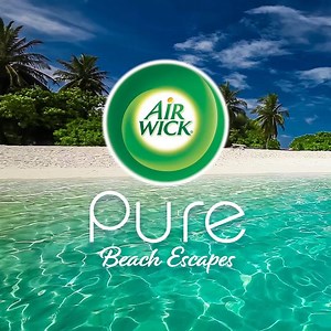 Las NUEVAS fragancias Air Wick Beach Escapes llevan la playa a tu hogar. ☺️ 🥭Maui Sweet Mango 🌺Miami Beach Hibiscus 🥥Florida Keys Coconut Waters ¡Pruébalas! | Air Wick