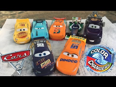 Mattel Color Changers Unboxing (Lightning McQueen, Jackson Storm, Etc) Disney Pixar Cars Diecast