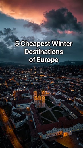 5 Cheapest Winter Destinations in Europe ❄️🇪🇺 | Beautiful & Budget-Friendly Places