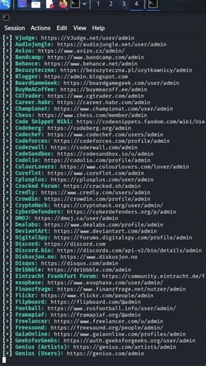 THIS TOOL FINDS USERNAMES