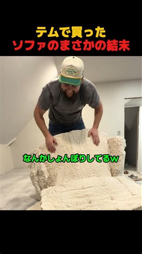 テムで買ったソファのまさかの結末