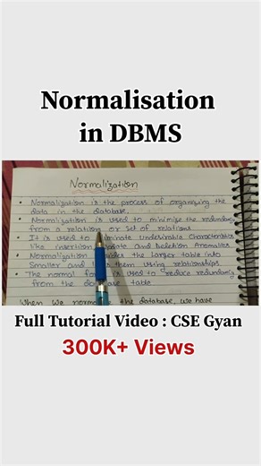 Learn Normalization in DBMS in a simple and easy way 🚀