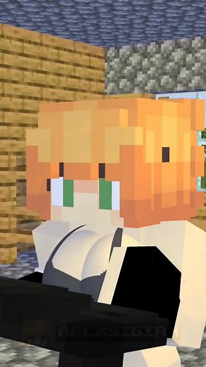 Cute Alex Gym - minecraft animation #minecraftanimation #minecraft #alexsigiar #shorts