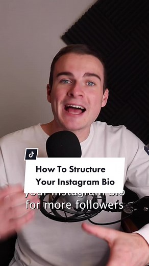 How to structure your Instagram bio for more followers! #instagramtips #instagramadvice #instagram