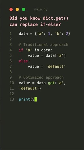💻 Python Essential: Python's Hidden Dict Tric #Python 🎯 #coding #pythontutorial #programming