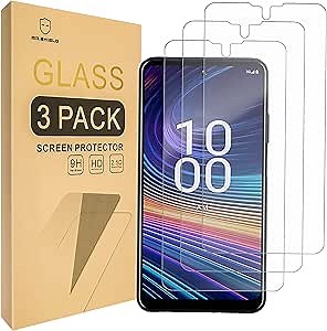 Mr.Shield Screen Protector compatible with Boost Mobile Celero 5G Plus (2024) / Boost Celero 5G+ (2024) [Tempered Glass] [3-PACK] [Japan Glass with 9H Hardness]