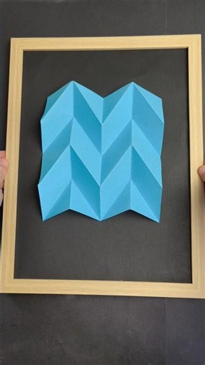 Easy Origami Tessellation 🔥 #tessellation #diy #origami