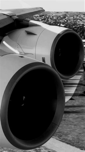 MSFS 2024 | FBW A380 | Canadian Air | Landing at Madrid | Engine View #msfs2024 #a380 #fbw