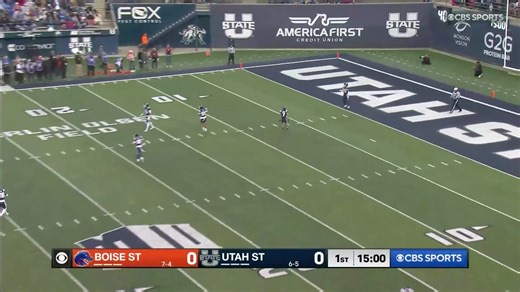 🏈 Highlights from Boise State's 25-24 win over Utah State | Mountain West Conference